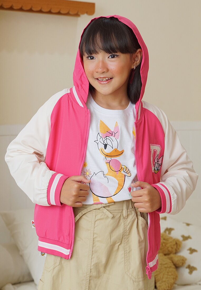 Rodeo Junior Jaket Parasut Anak Perempuan/ Parachute Jacket Girl/ Daisy Picnic Time