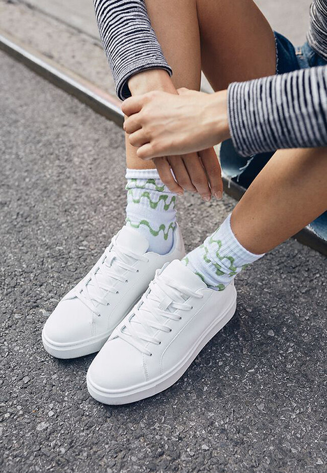 avon high top platform sneaker