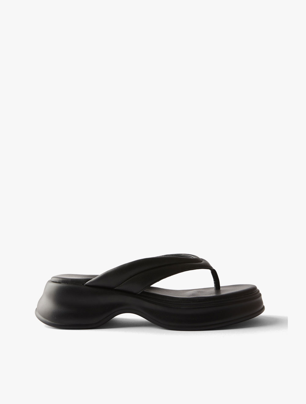 Rubi SKYE FLATFORM SANDAL - BLACK