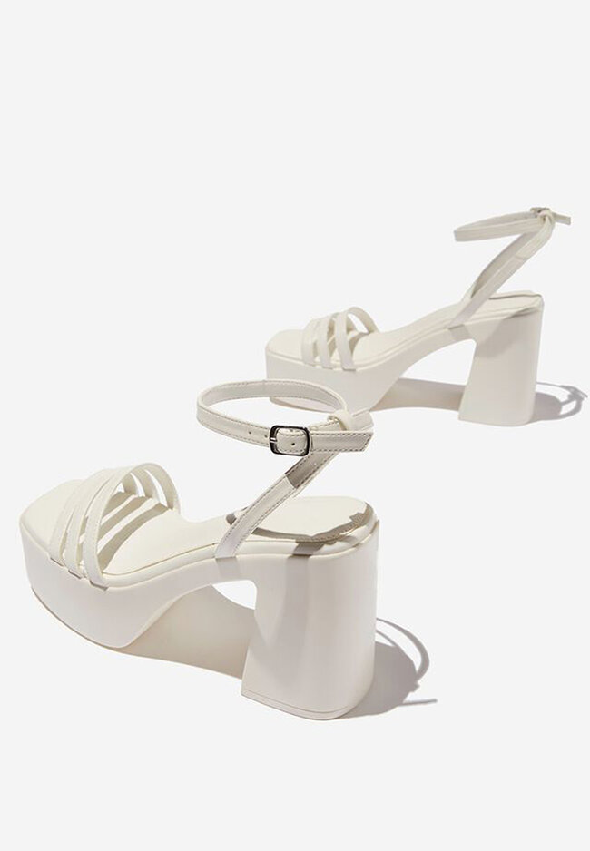 platform heel sandals