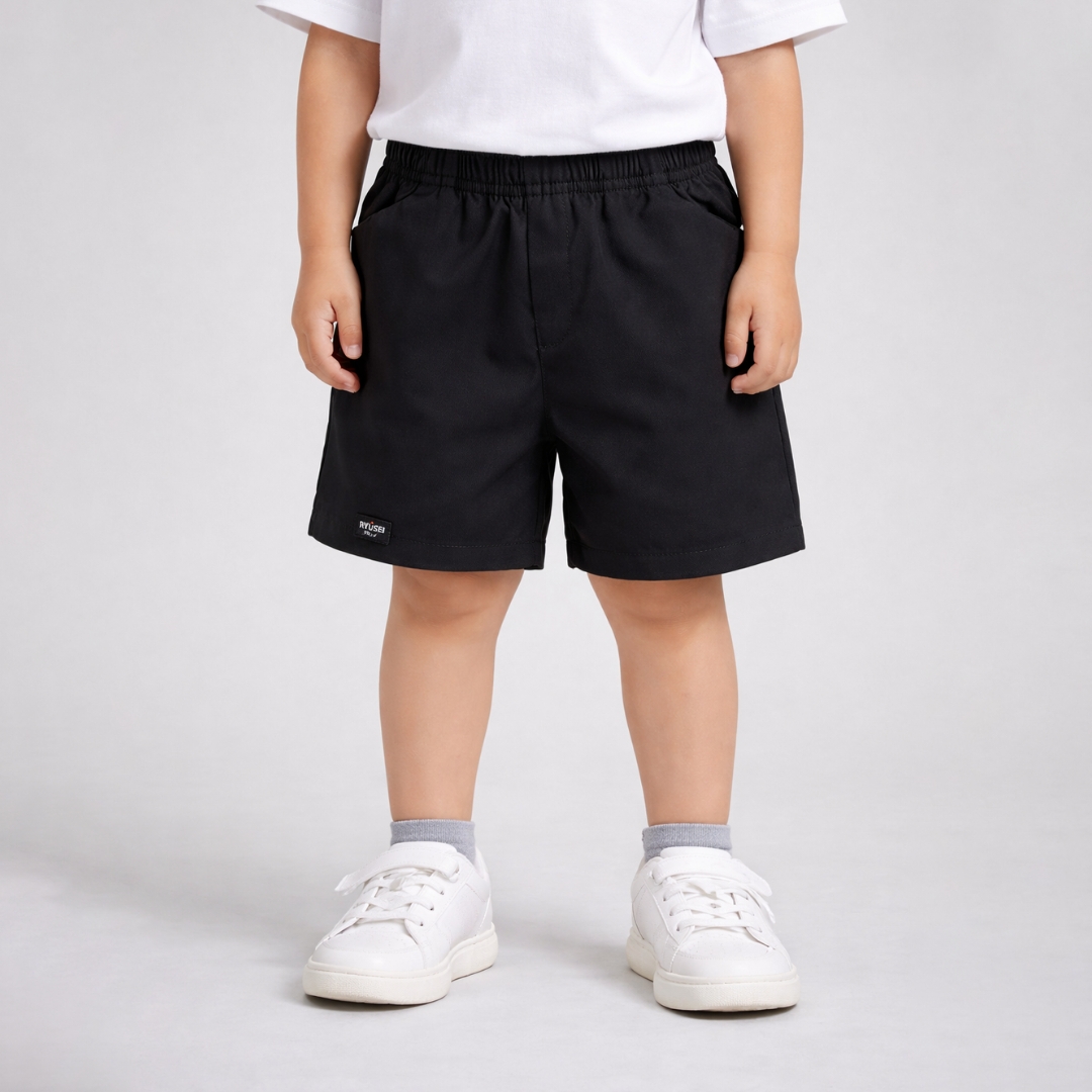 Ryusei Celana Chinos Pendek Anak Hinoki Black