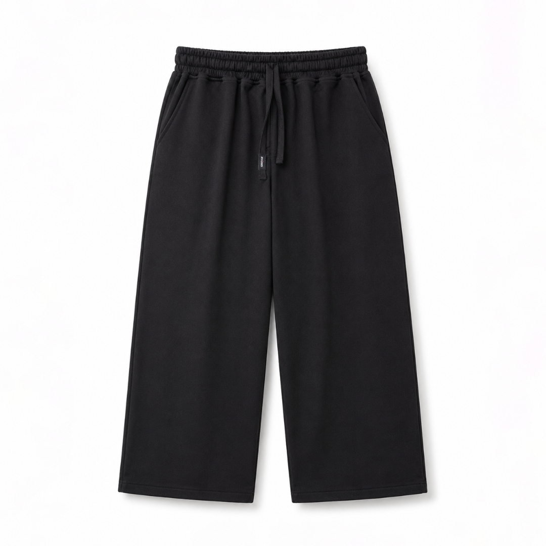 Ryusei Celana Baggy Pria Hayashi Ken Black