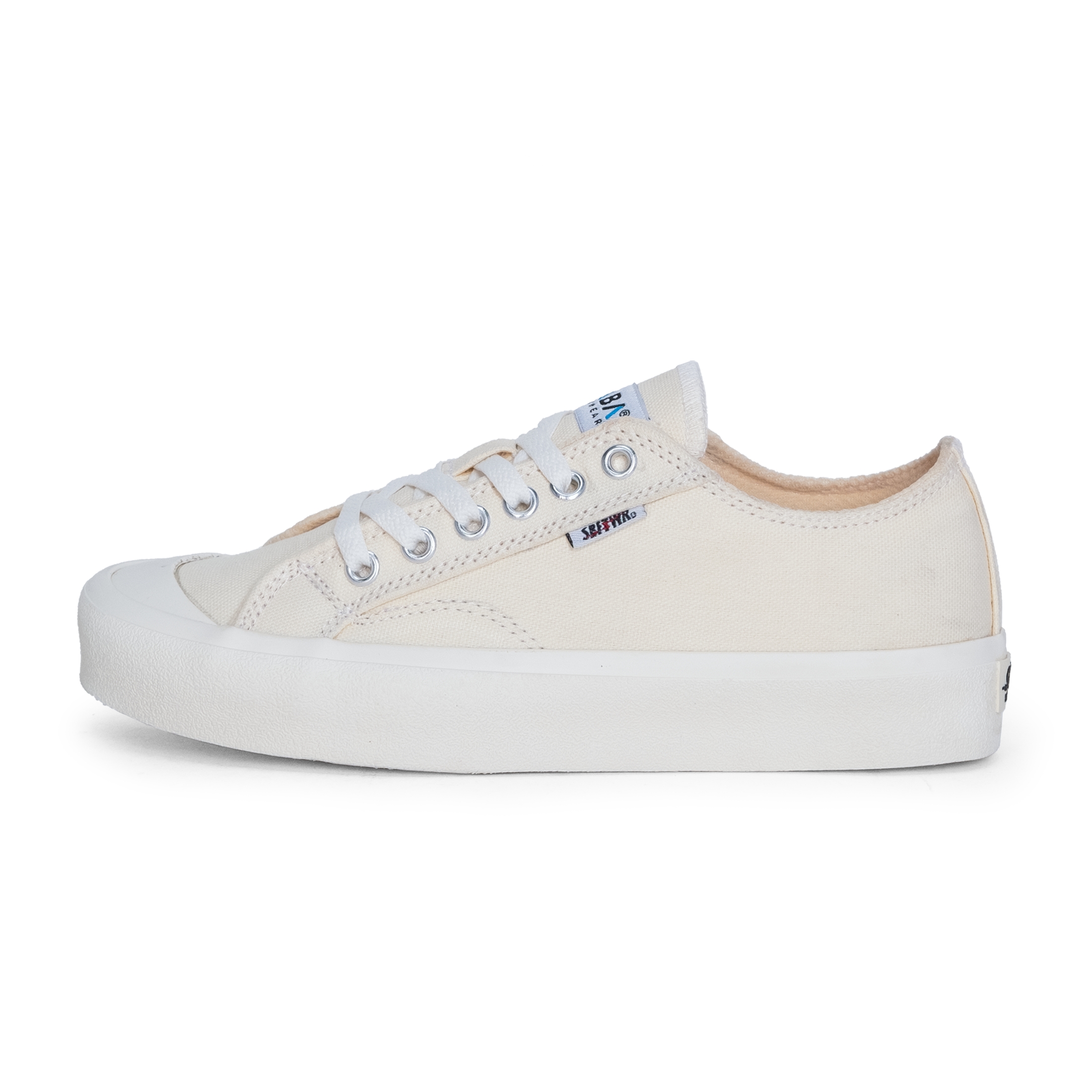 SABA Basic Krem - Sepatu Sneakers Casual Pria Wanita
