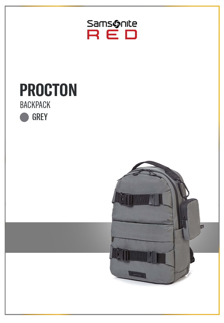 Samsonite Red Label Procton Backpack - Grey