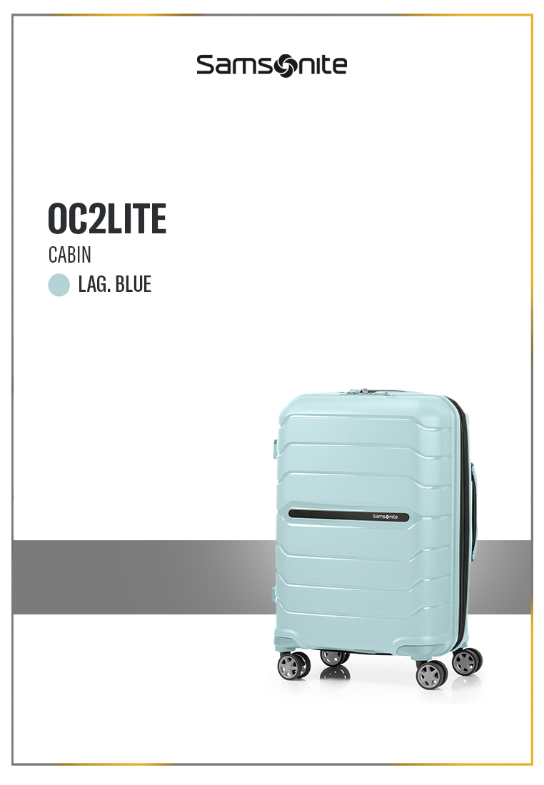Samsonite Koper Hardcase OC2LITE Spinner Cabin EXP-S - Lag. Blue