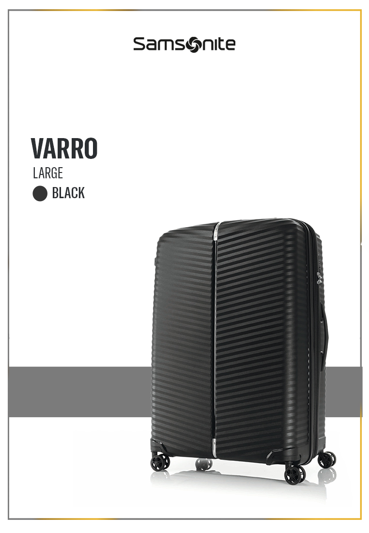Samsonite Koper Hardcase Varro Large 30 Inch - Black
