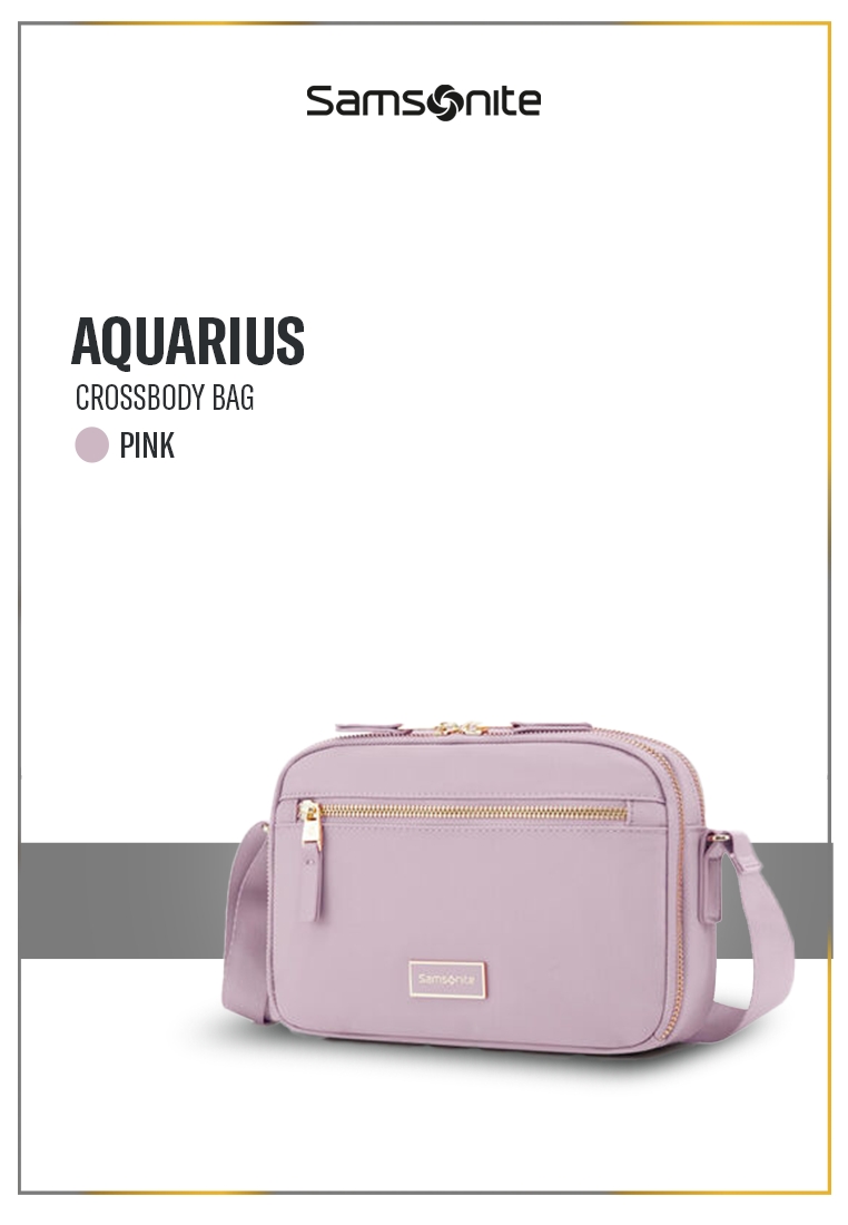 Samsonite Aquarius Crossbody Bag - Pink