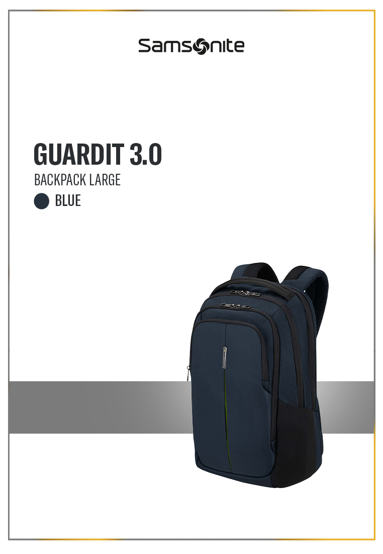 Samsonite Guardit 3.0 Laptop Backpack Large 17.3 Inch - Blue