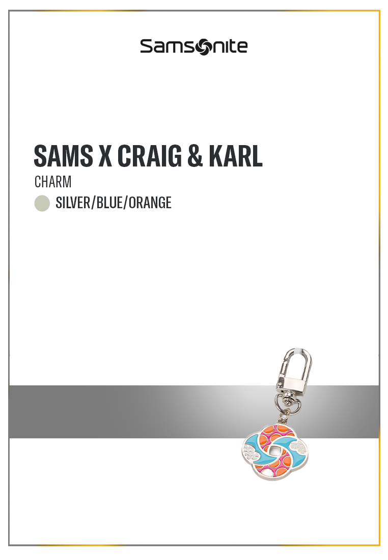 Samsonite x Craig & Karl Charms Icon Samsonite