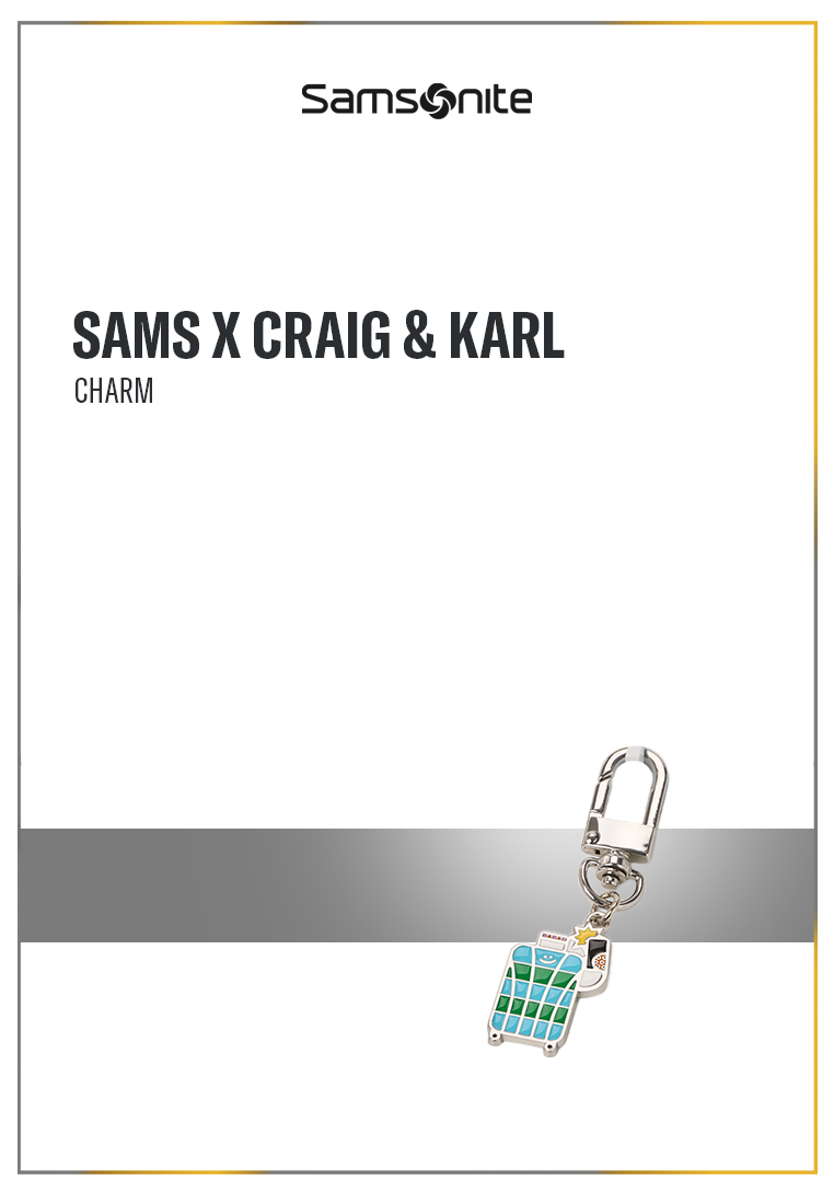 Samsonite x Craig & Karl Charms Icon Lug.Handphone