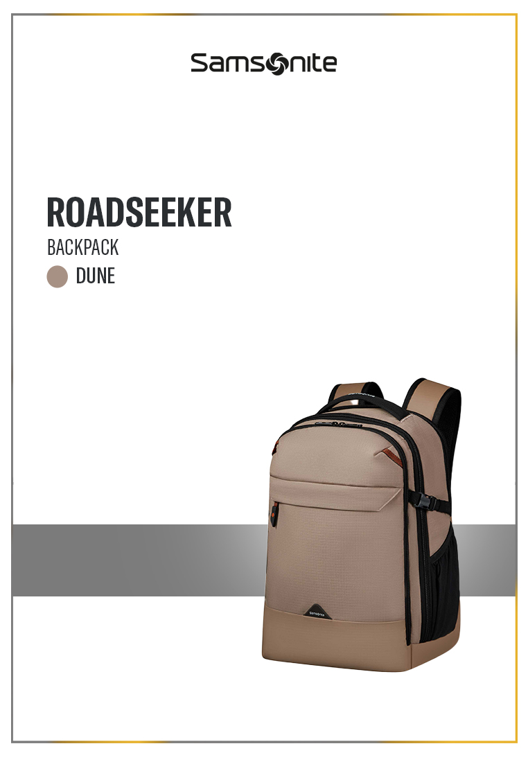 Samsonite Roadseeker Laptop Backpack M - Dune