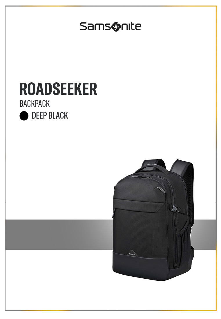 Samsonite Roadseeker Laptop Backpack M - Deep Black