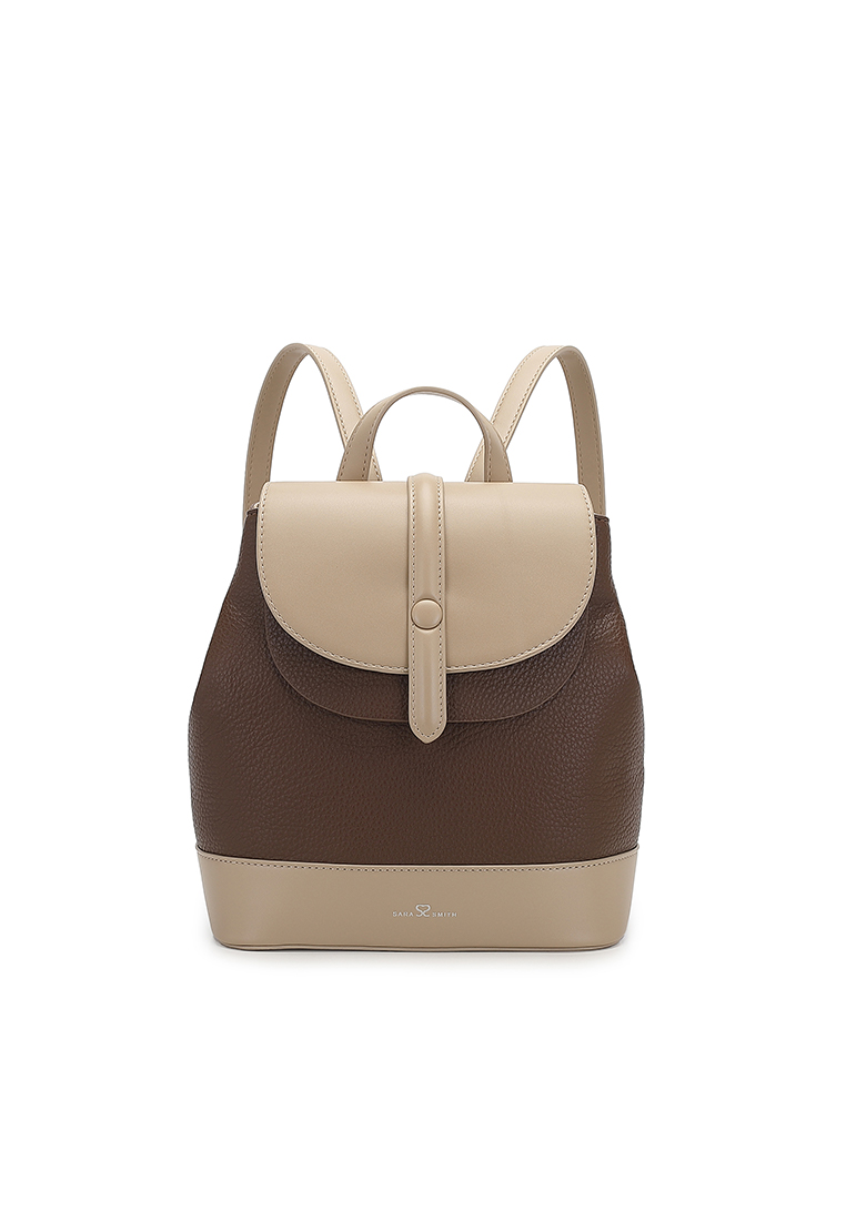 Sara Smith Women's Backpack (Tas Ransel Wanita & Tas Punggung Wanita) - Cokelat