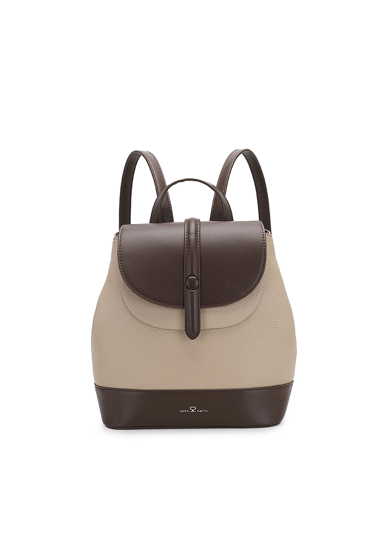 Sara Smith Women's Backpack (Tas Ransel Wanita & Tas Punggung Wanita) - Abu-Abu
