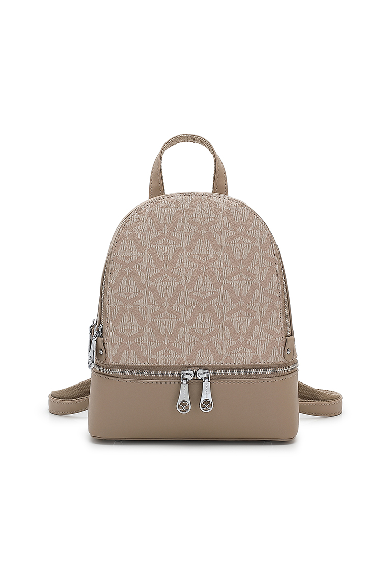 Sara Smith Women's Backpack (Tas Ransel Wanita & Tas Punggung Wanita) - Krem