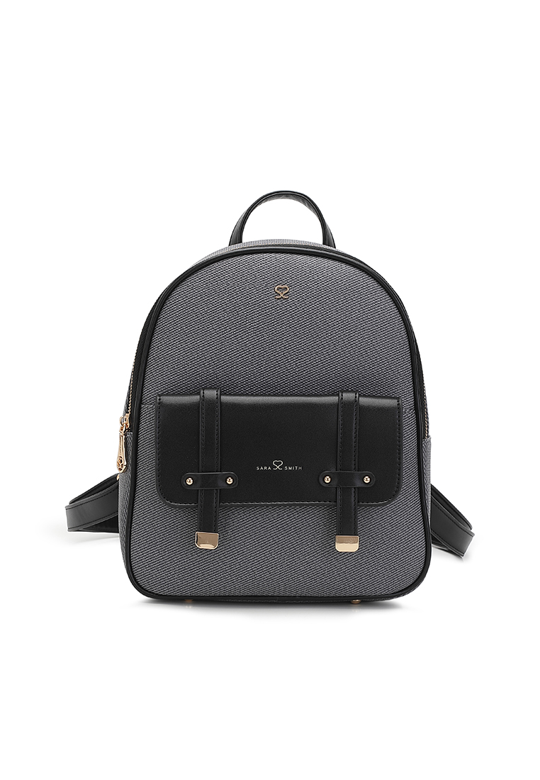 Sara Smith Women's Backpack (Tas Ransel Wanita & Tas Punggung Wanita) - Hitam