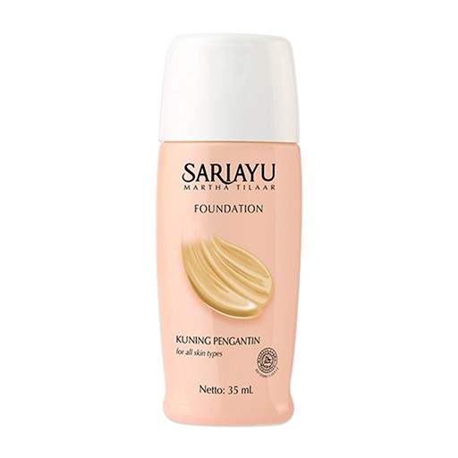 Sari Ayu Sariayu Alas Bedak Kuning Pengantin 35ml (9475)