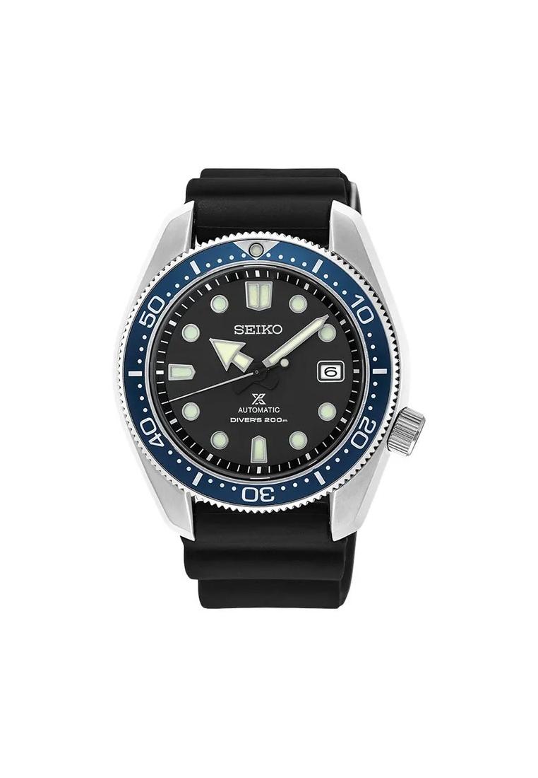 Seiko Jam Tangan Pria Seiko Prospex SPB079J1  1968 Automatic Divers  Black Dial Rubber Strap