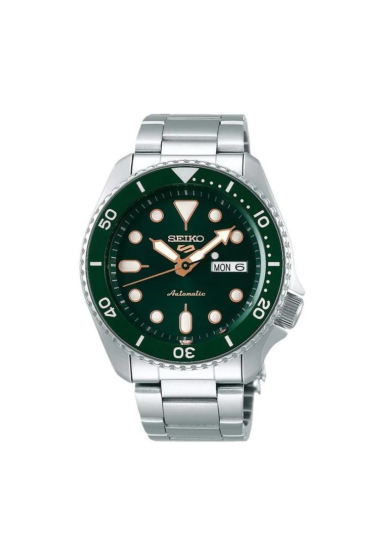 Seiko Jam Tangan Pria Seiko 5 Sports SRPD63K1 Hulk Sports Style Automatic Green Dial Stainless Steel