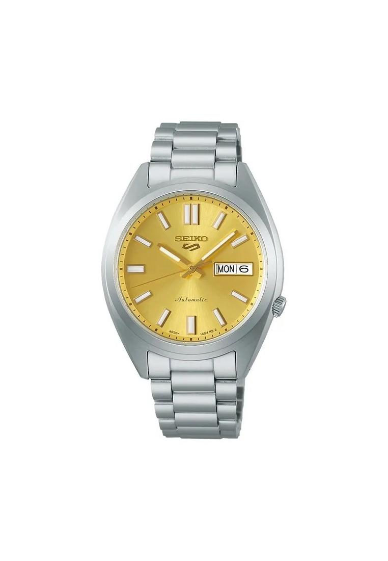 Seiko Jam Tangan Pria Seiko 5 Sport SRPL59K1 Vintage Gold Collection In Gold Stainless Steel Strap