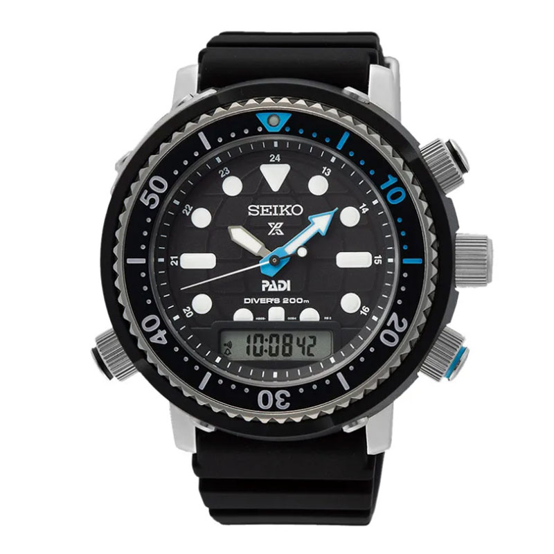 Seiko SNJ037P1 Solar Diver Digital Analog