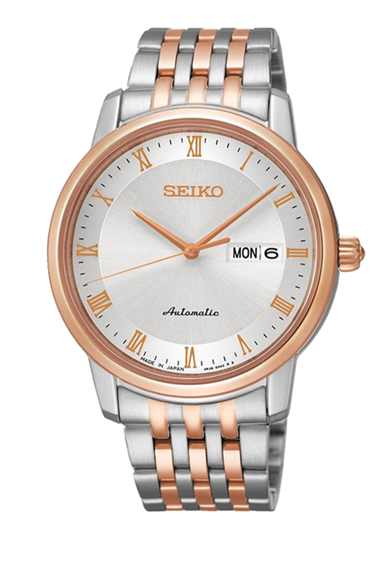 Seiko Presage SRP696J1 Automatic Men White Dial Rose Gold Stainless steel 39.2mm