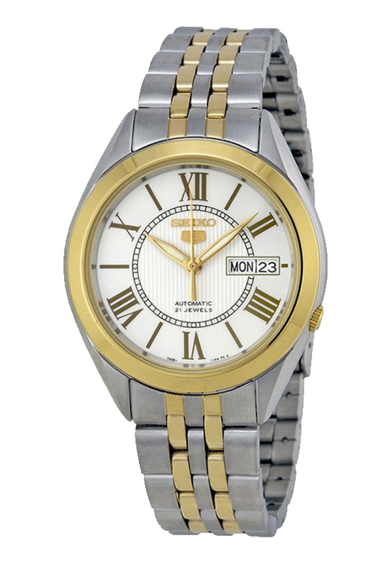 Seiko Jam Tangan Pria Seiko 5 Original Garansi Resmi SNKL36 SNKL36K1 Strap Stainless Steel Silver Go