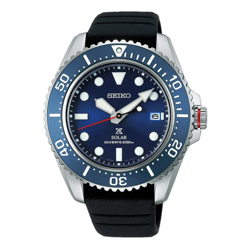 Seiko SNE593P1 Prospex Blue Solar Divers 200m