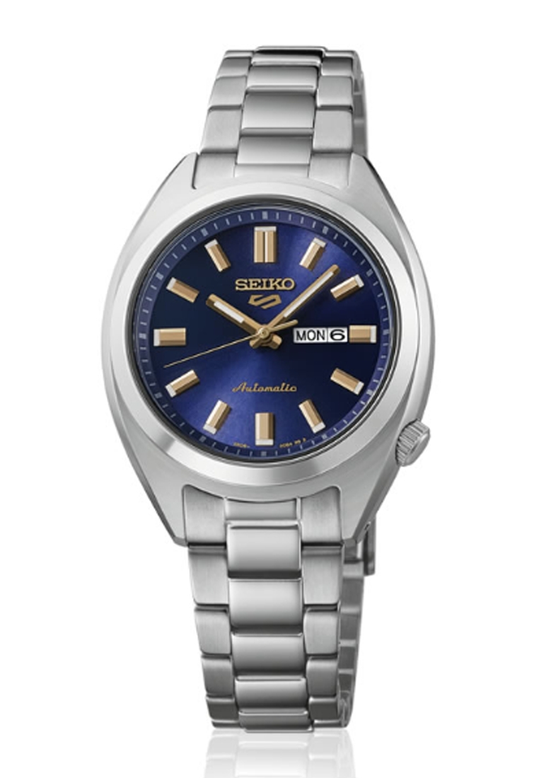 Seiko Jam Tangan Wanita Seiko 5 Sport SRE021 SRE021K1 Strap Stainless Steel Silver Color Saphhire Bl