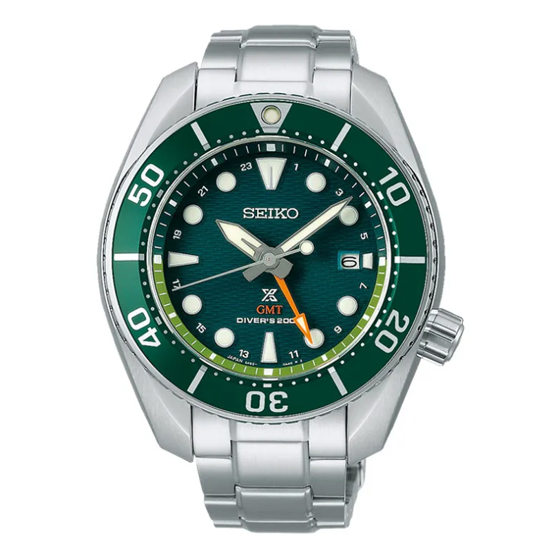 Seiko SFK003J1 Silver Sumo Hulk GMT Solar