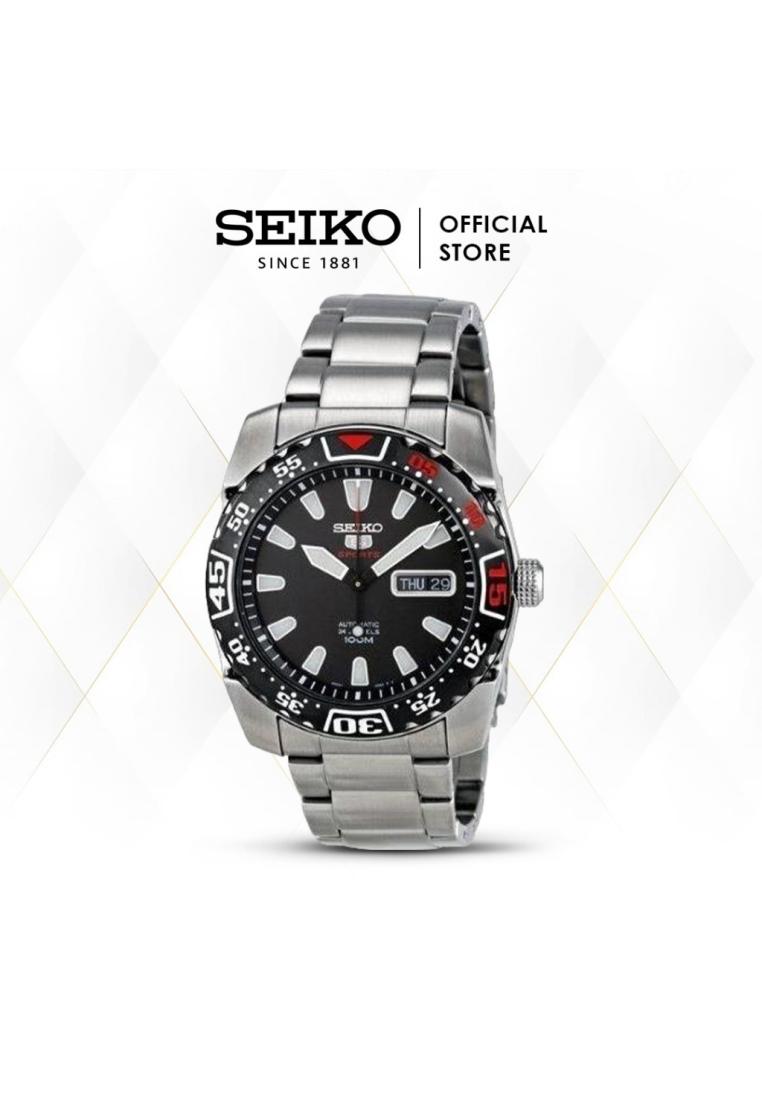 Seiko Jam Tangan Pria Seiko 5 Sports SRP167 Automatic Stainless Original