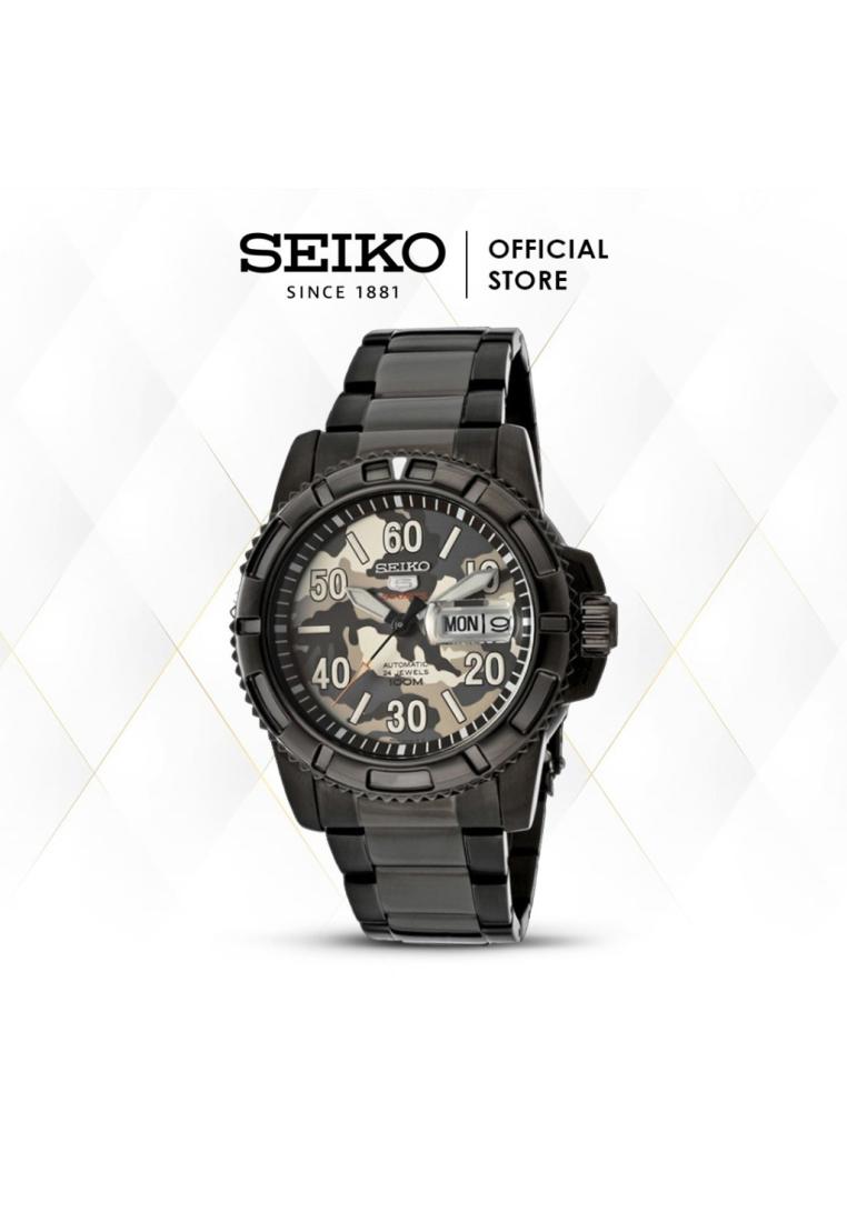 Seiko Jam Tangan Pria Seiko 5 Sports Automatic Military SRP225K1 Original