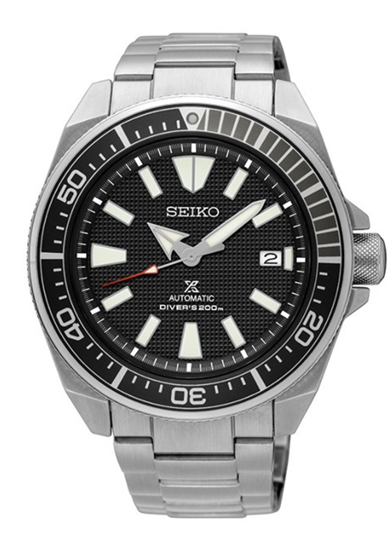 Seiko SRPF03K1 Silver Black Samurai Automatic