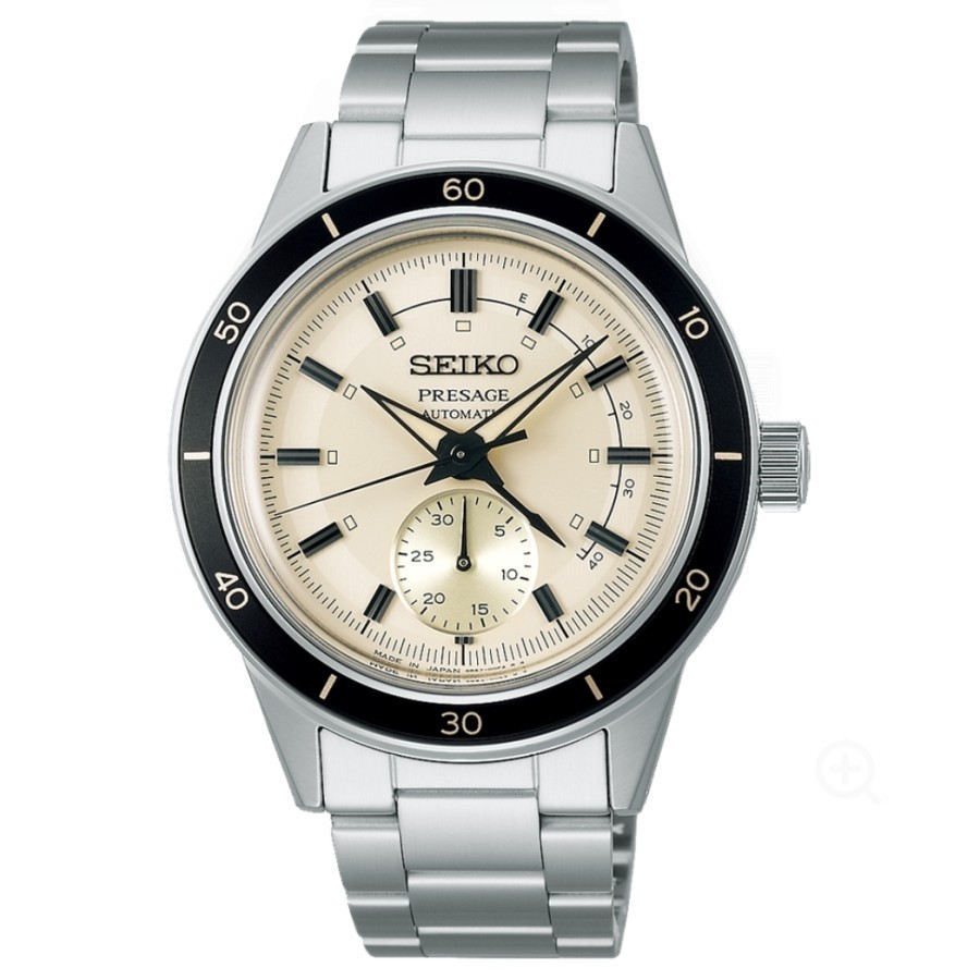 Seiko SSA447J1 Silver Dasar Cream Cowok