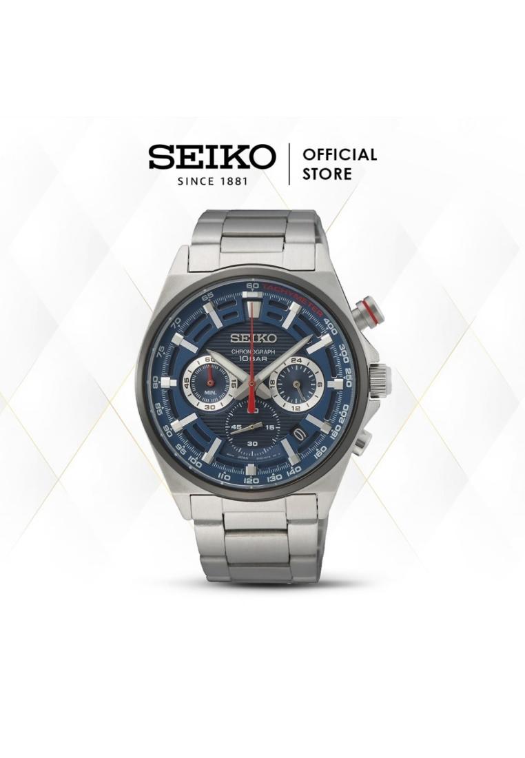 Seiko Jam Tangan Pria Seiko Chrongoraph SSB407P1 SSB407 Quartz Stainless Original
