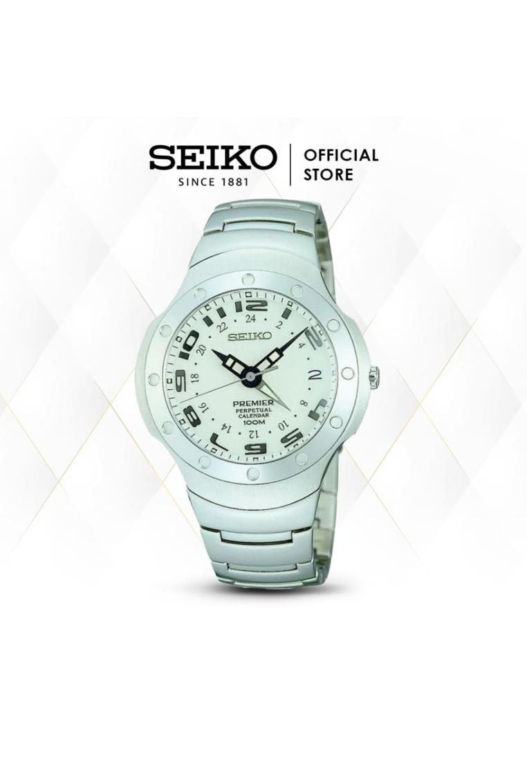 Seiko Jam Tangan Pria Seiko Premier Classic SLT065 Perpetual Calendar Ori