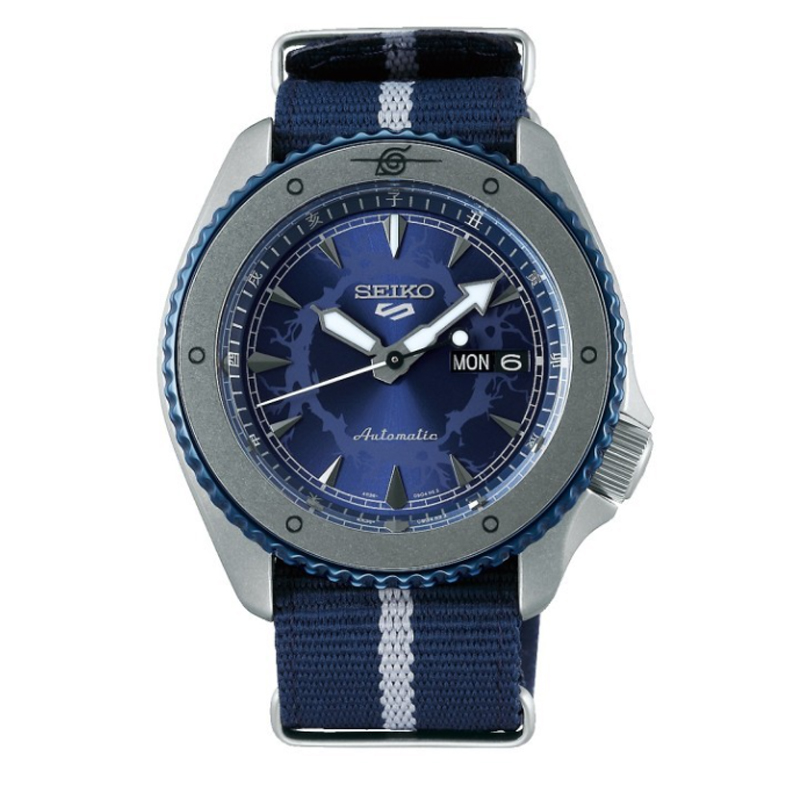Seiko SRPF69K1 Naruto Edition  ( Character Sasuke)