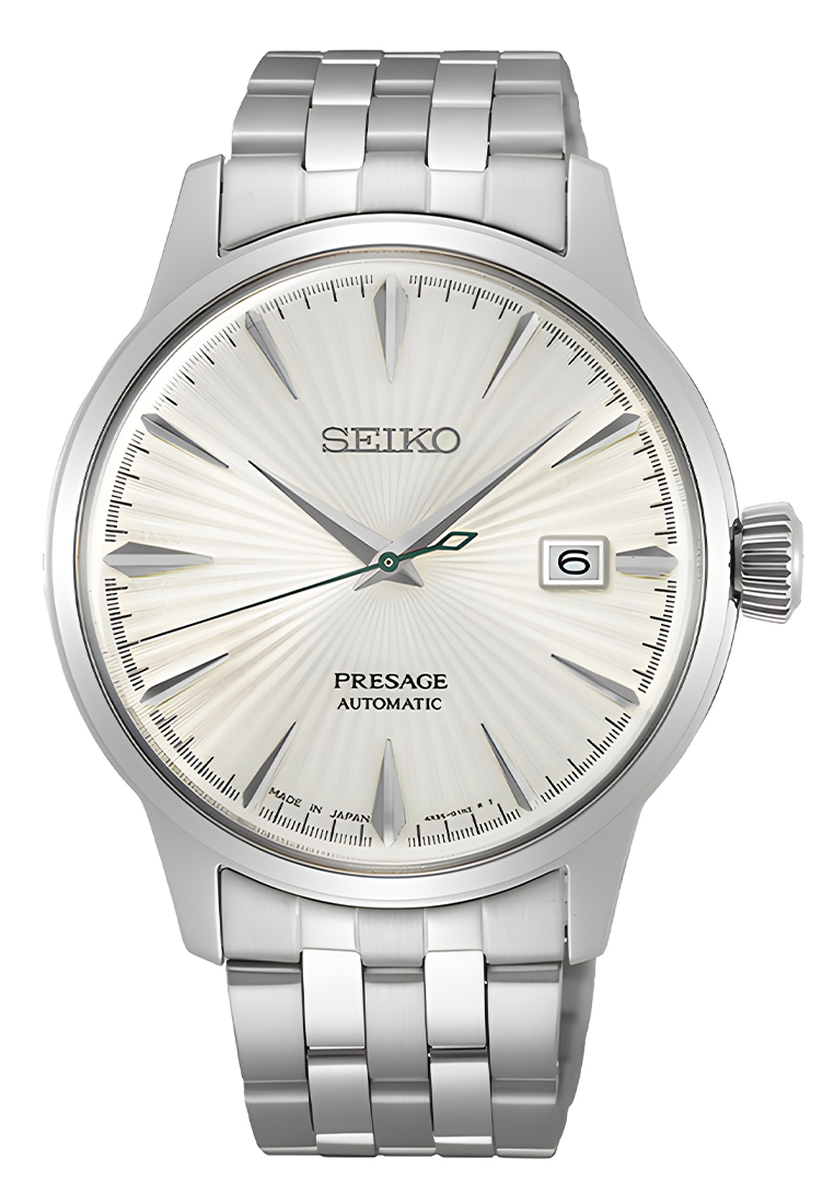 Seiko Presage SRPG23J1 Cocktail Time “Martini” - Jam Tangan Automatic Pria - Champagne Dial - All St
