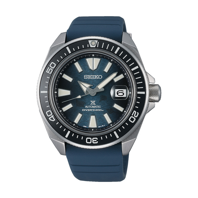 Seiko Jam Tangan Pria Seiko Prospex SRPF79K1 King Samurai Dark Manta Ray Save The Ocean Special Edit