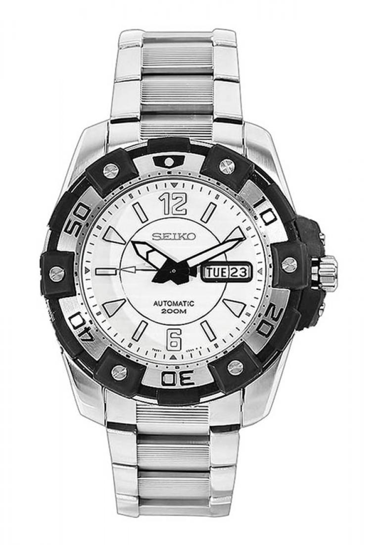 Seiko Jam Tangan Pria Seiko Automatic Diver Original Garansi Resmi Strap Stainless Steel Silver SKZ2