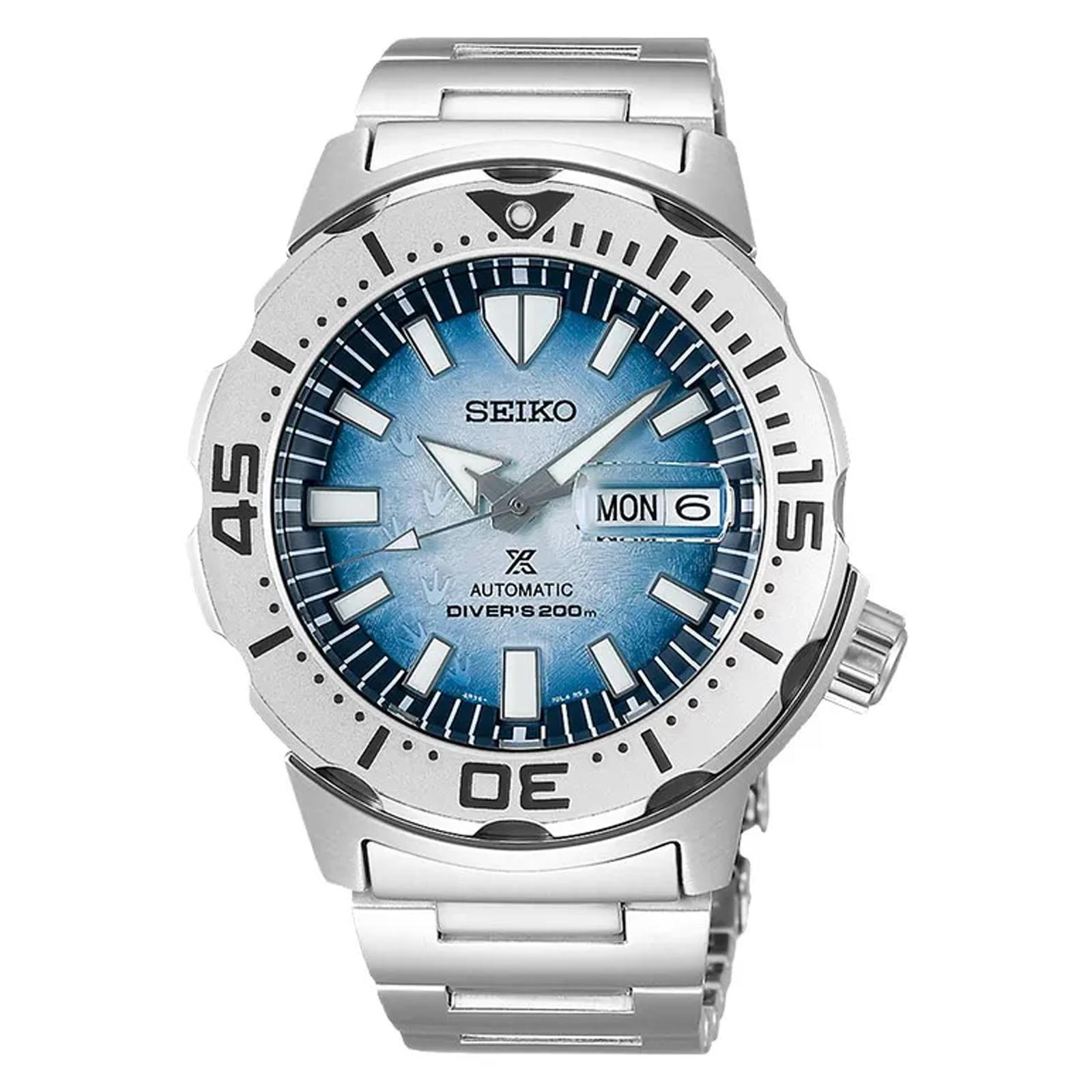 Seiko SRPG57K1 Rantai Silver Dial Silver Cowok