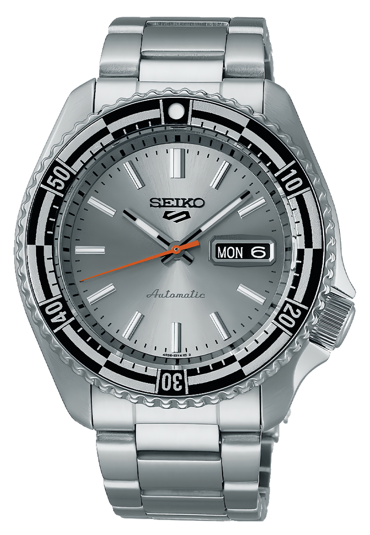 Seiko Jam Tangan Pria Seiko 5 Sports SRPK09K1 SKX Sports Style Rally Driver - Stainless Steel