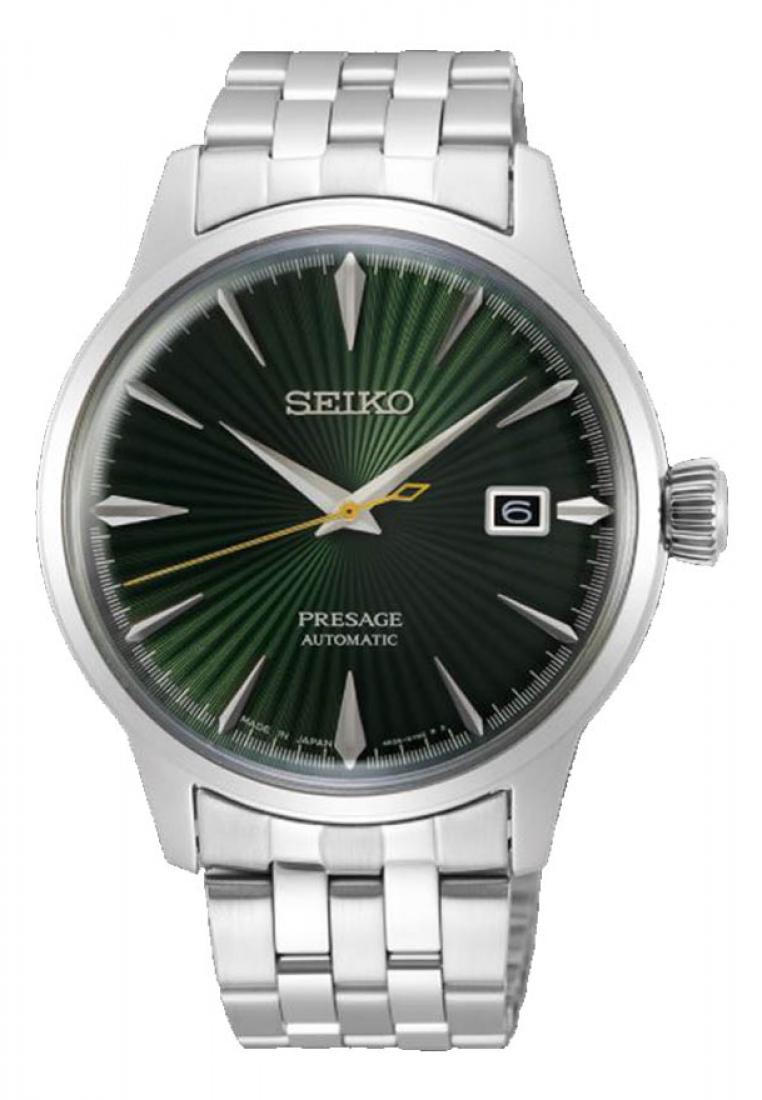 Seiko Jam Tangan Pria Seiko Presage Original Garansi Resmi SRPE15 SRPE15J1 Strap Stainless Steel Sil
