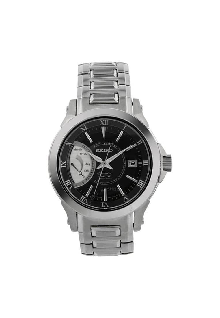 Seiko Jam Tangan Pria Seiko Premier SRG001 Strap Stainless Steel Silver