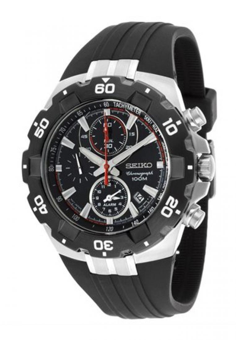 Seiko Jam Tangan Pria Seiko SNAD35-2 Strap Karet Hitam