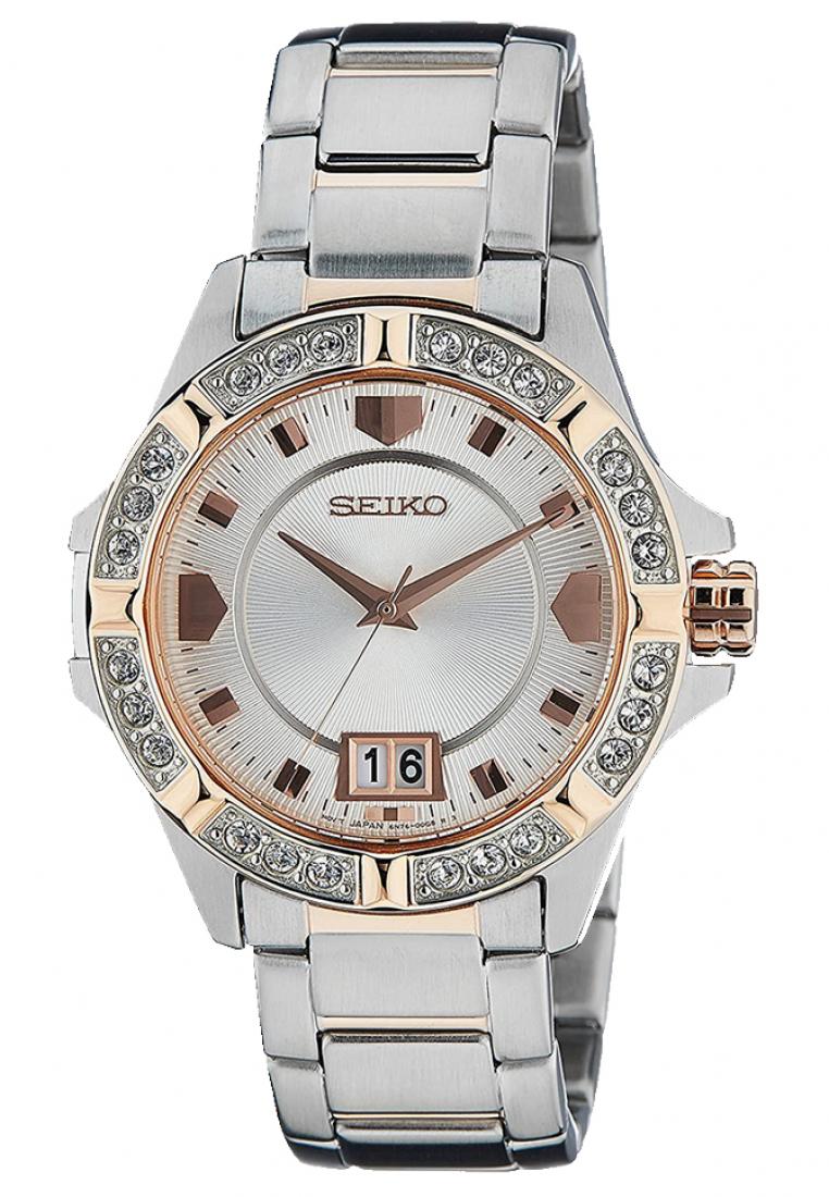 Seiko Jam Tangan Wanita Seiko Original Garansi Resmi SUR804P1 SUR804 Strap Stainless Steel Silver  R