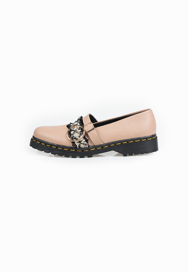 SEIS Shoes Unyu Sepatu Wanita Docmart / loafer MOCCA