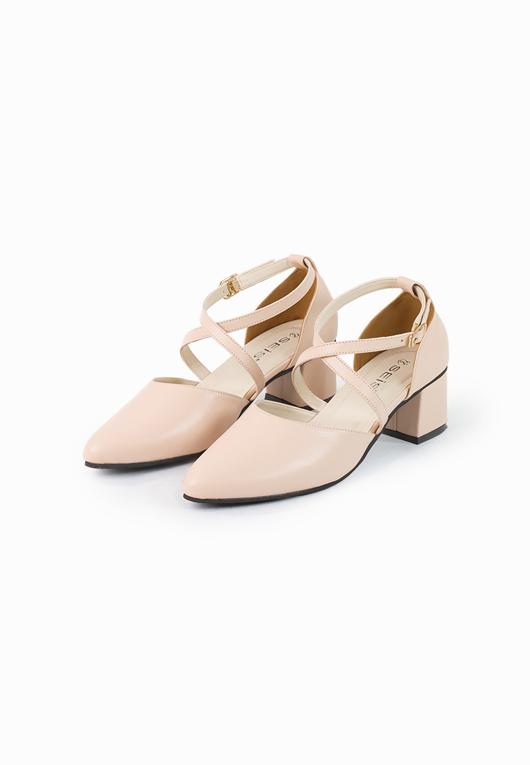 SEIS Agnes Sepatu Mules Wanita | Sepatu Heels Wanita Hak 5 cm