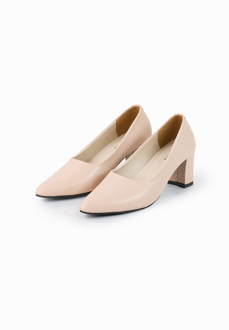 SEIS Vomo Sepatu Kerja Wanita | Sepatu Heels Wanita Hak 7 cm