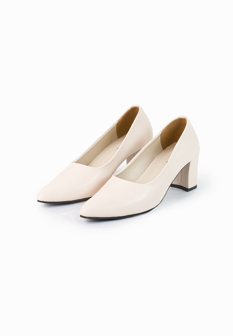 SEIS Vomo Sepatu Kerja Wanita | Sepatu Heels Wanita Hak 7 cm
